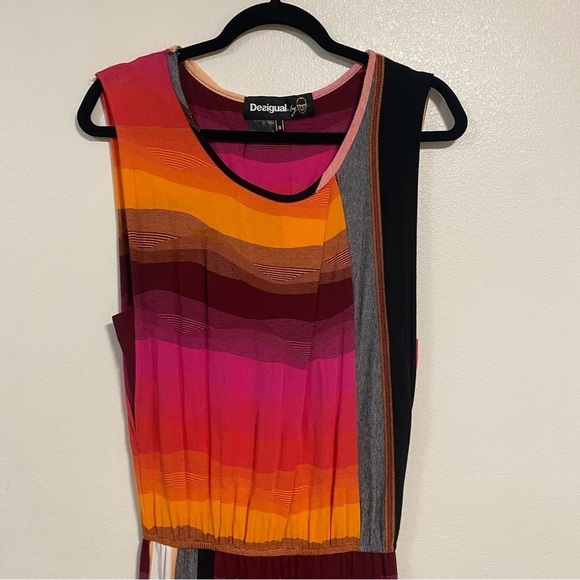 Desigual Mini dress Golden Poppy Size Small - Picture 10 of 11